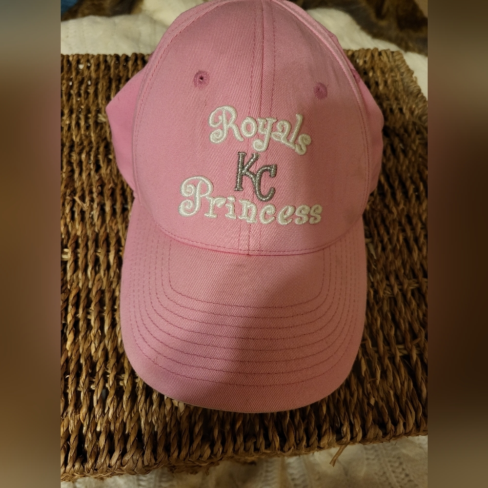 Kansas City Royals pink Princess baseball cap